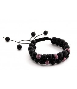 Korálkový náramek Purple Fashion Jewelry 00129 859202010129